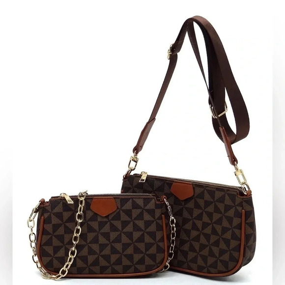 NWT Monogram Crossbody Bag - Picture 2 of 4